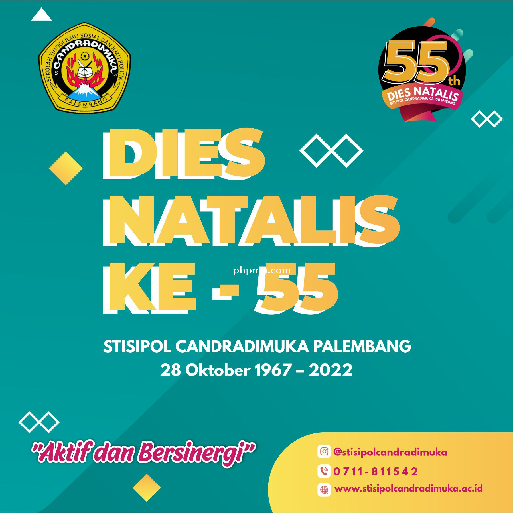 Dies Natalis STISIPOL Candradimuka ke-55