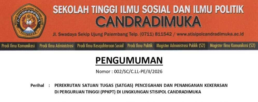 Pengumuman Open Recruitment Anggota Satgas PPKPT 
