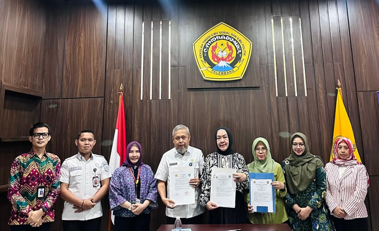 Penandatangan MoU dan PKS Prodi Ilmu Kesejahteraan Sosial STISIPOL Candradimuka 