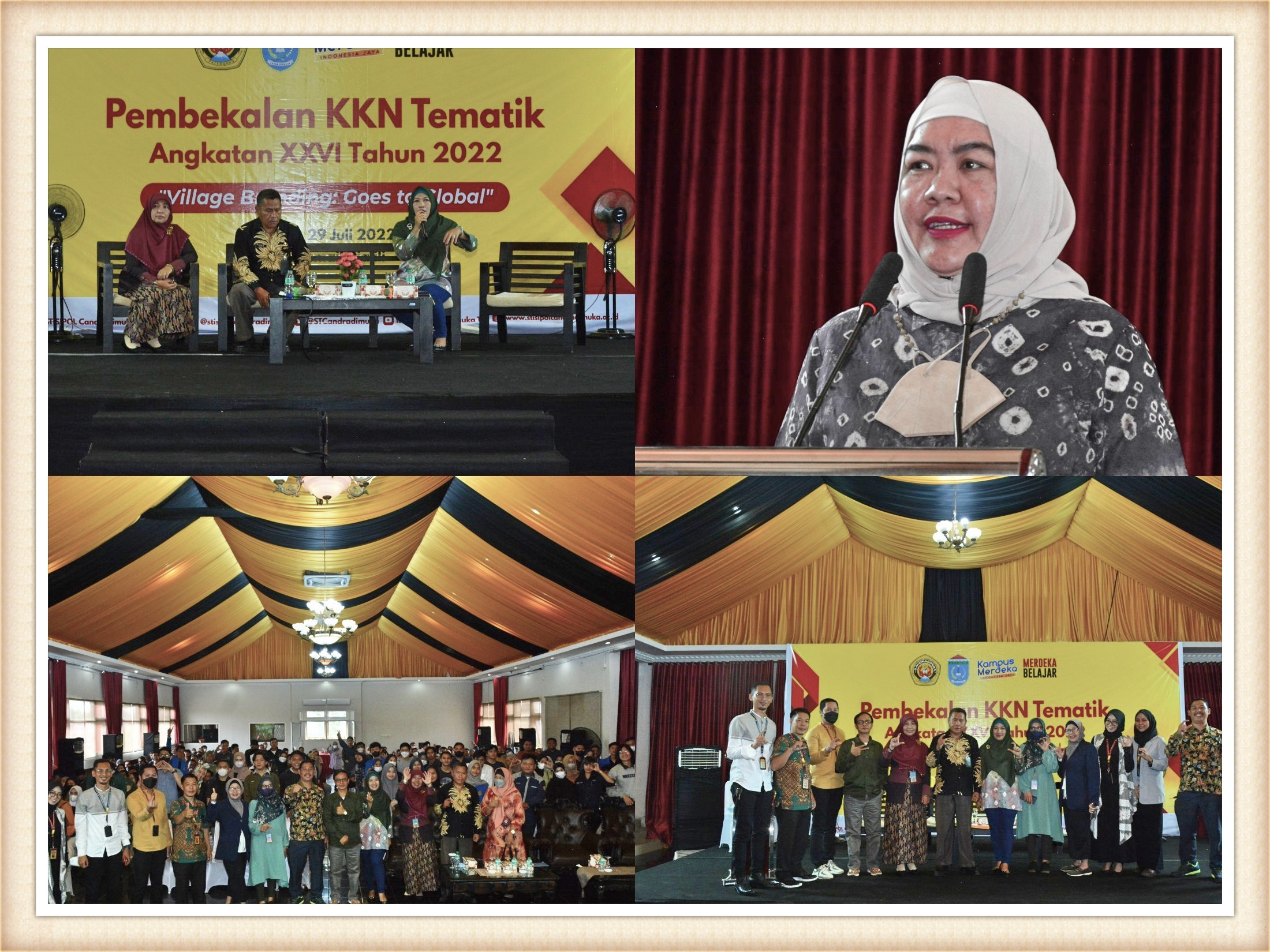 Pembekalan KKN Tematik angkatan XXVI tahun 2022