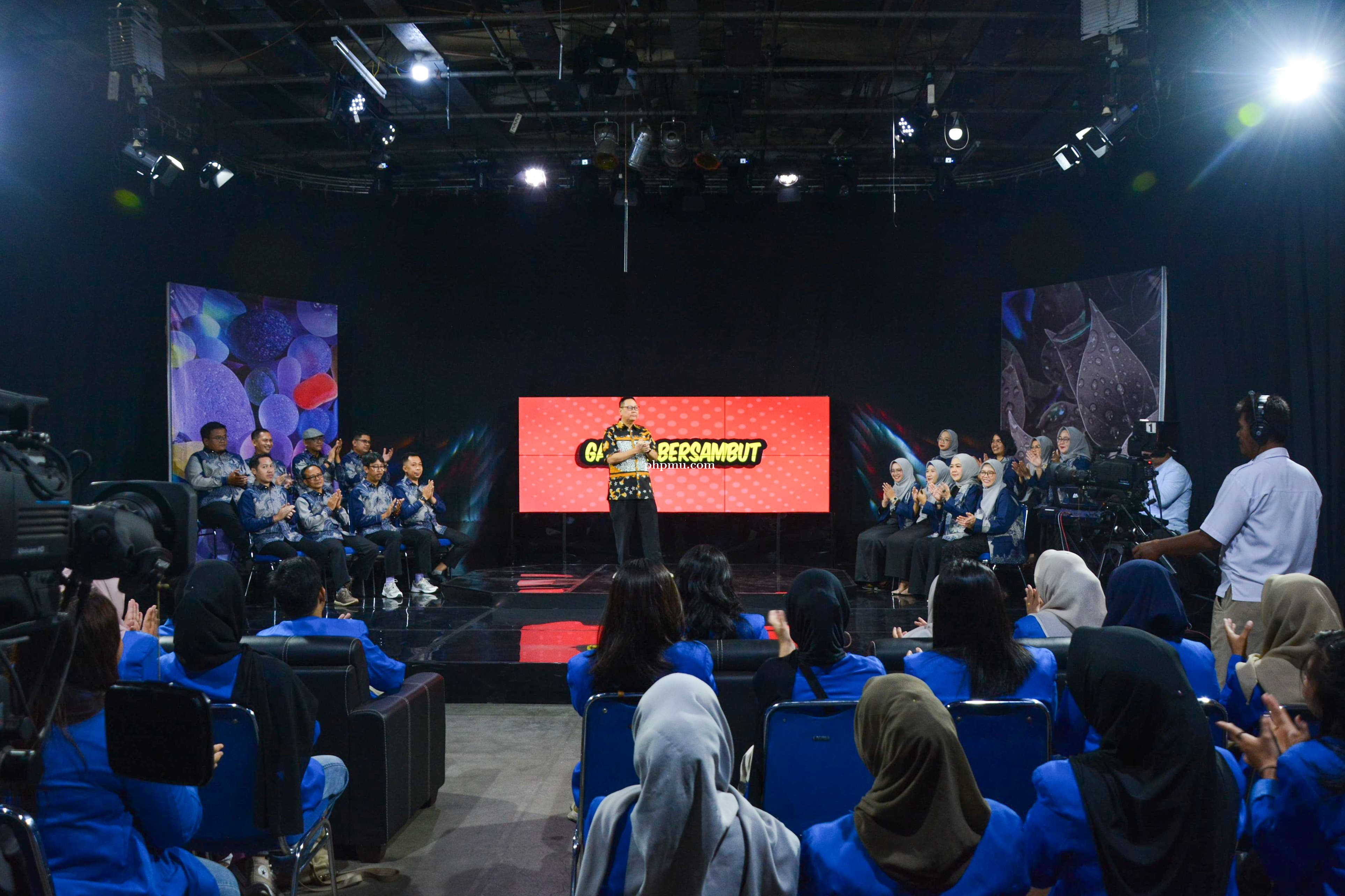 Gayung Bersambut TVRI Sumsel bersama Akademika & Civitas STISIPOL Candradimuka