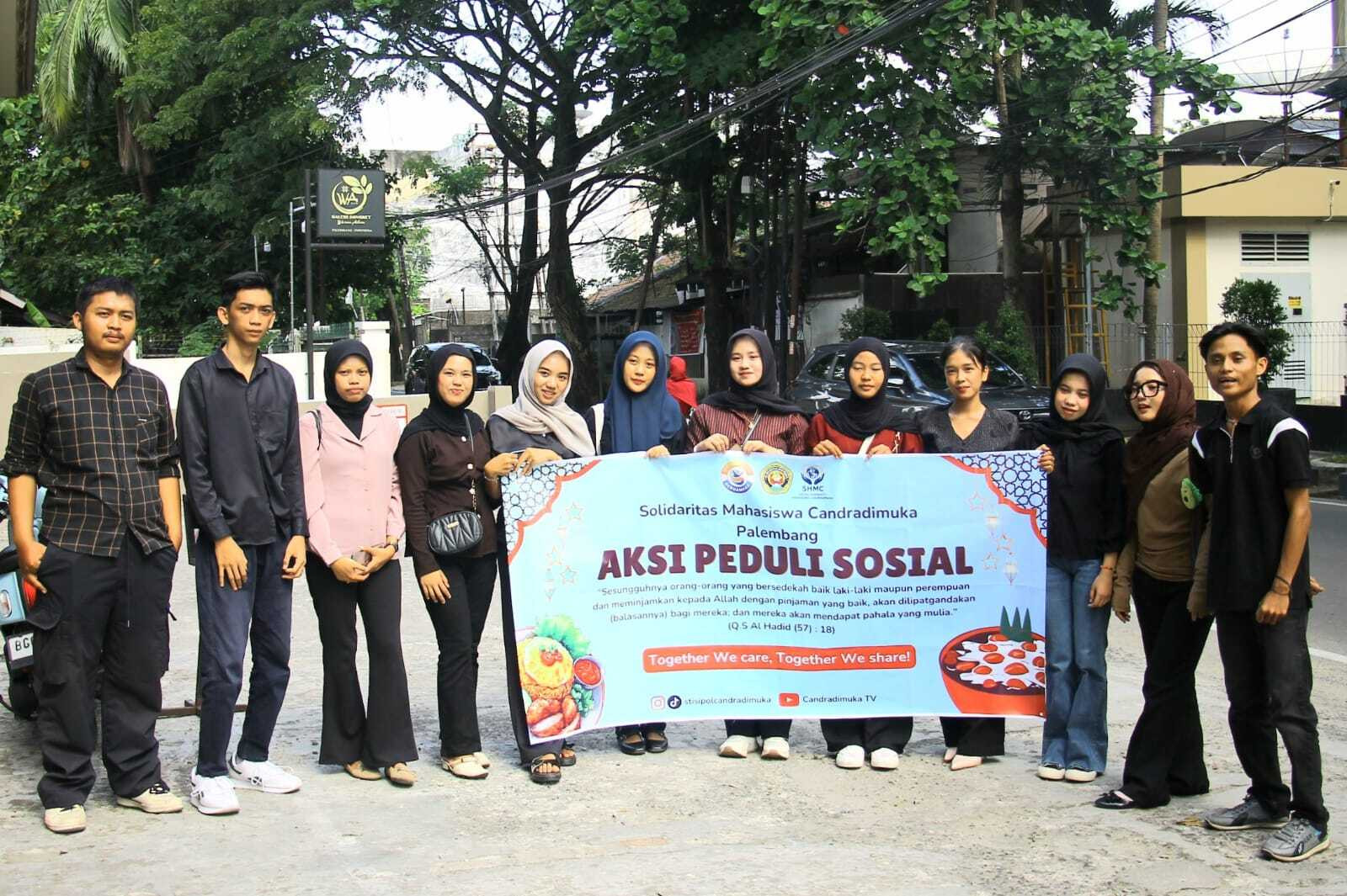 Aksi Peduli Sosial Mahasiswa dan Mahasiswi STISIPOL Candradimuka