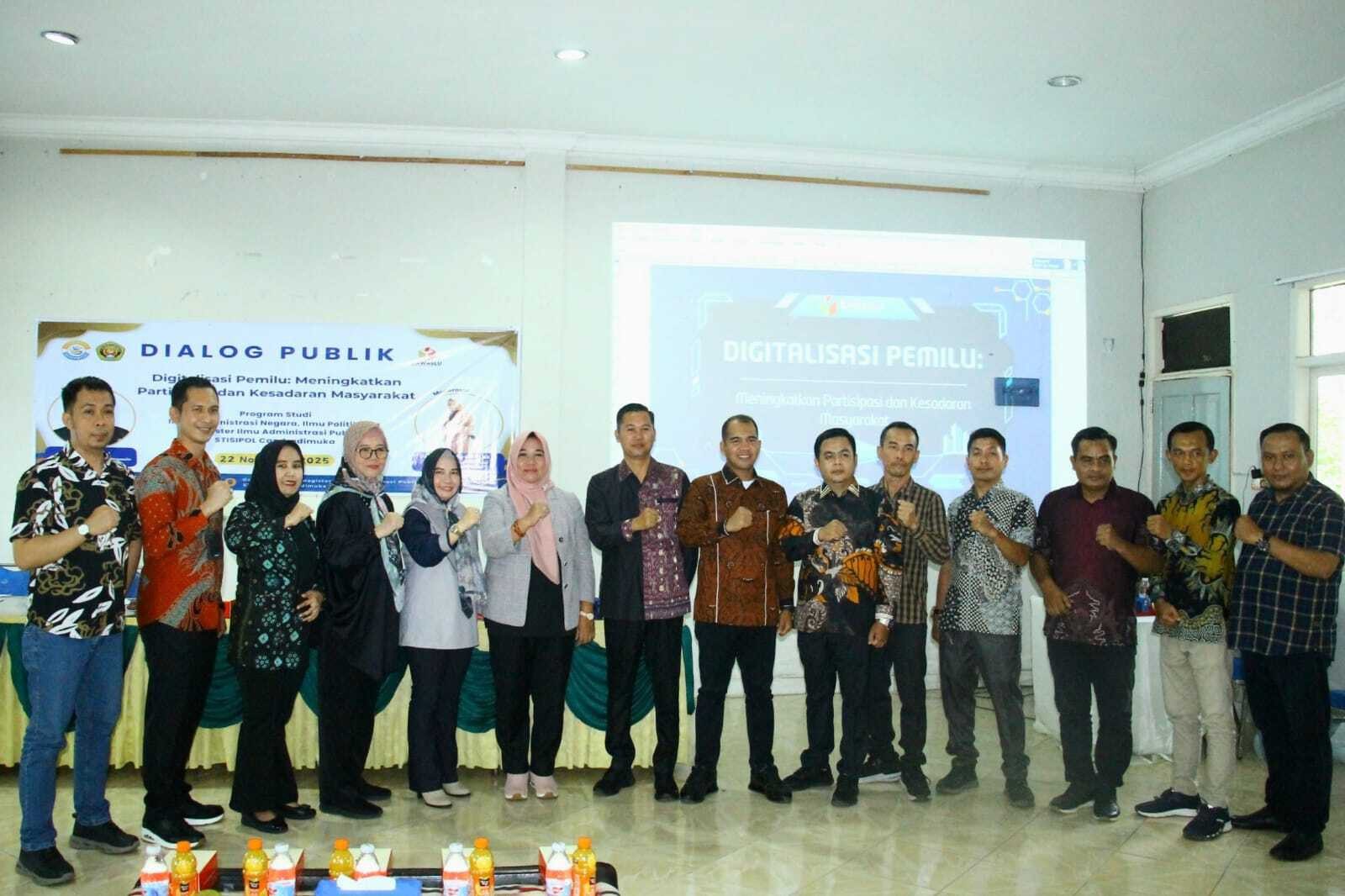 MoU PKS STISIPOL Candradimuka serta Dialog Publik Program Studi Magister Ilmu Administrasi Publik